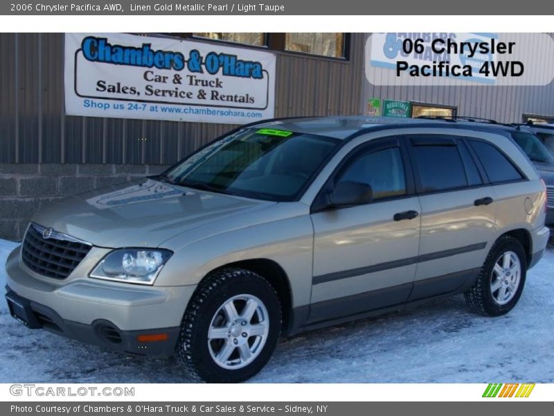 Linen Gold Metallic Pearl / Light Taupe 2006 Chrysler Pacifica AWD