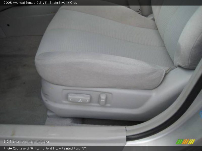 Bright Silver / Gray 2008 Hyundai Sonata GLS V6
