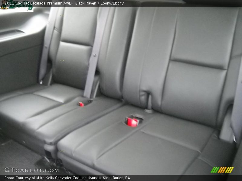 Black Raven / Ebony/Ebony 2011 Cadillac Escalade Premium AWD