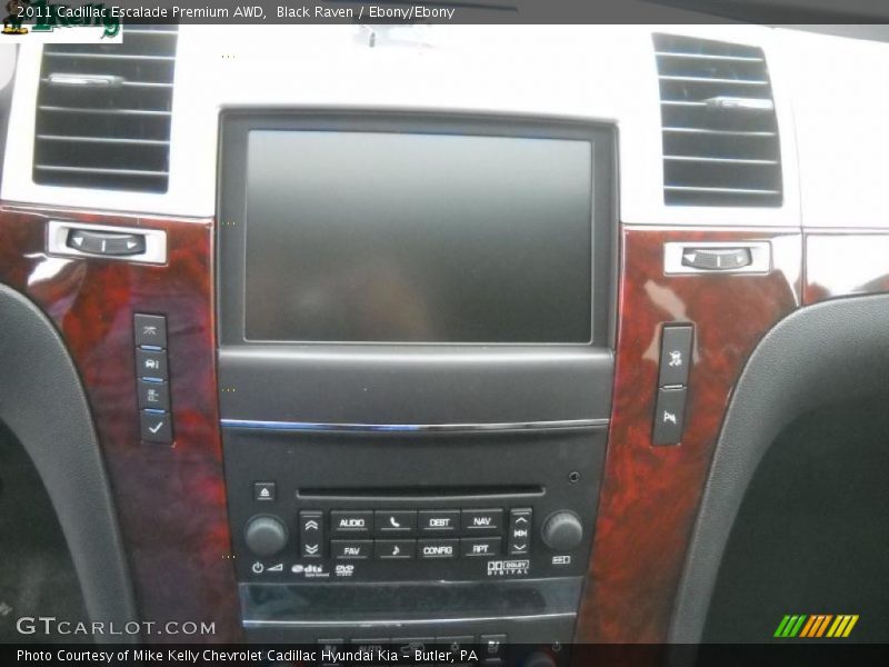 Black Raven / Ebony/Ebony 2011 Cadillac Escalade Premium AWD