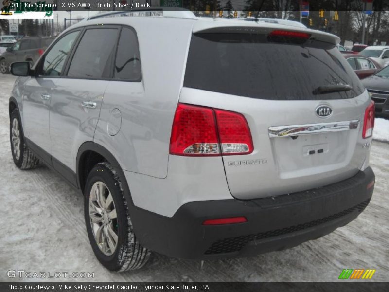 Bright Silver / Black 2011 Kia Sorento EX V6 AWD