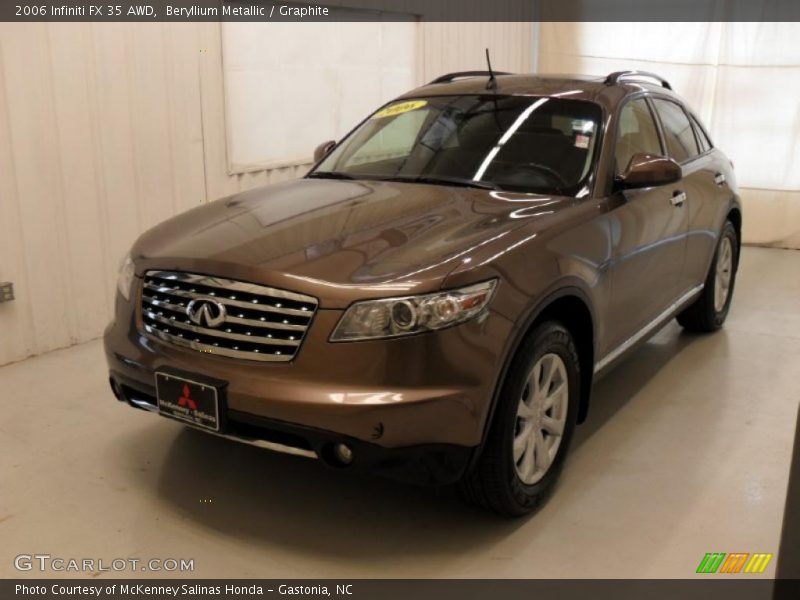 Beryllium Metallic / Graphite 2006 Infiniti FX 35 AWD