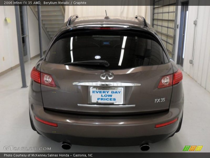 Beryllium Metallic / Graphite 2006 Infiniti FX 35 AWD