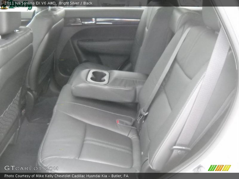 Bright Silver / Black 2011 Kia Sorento EX V6 AWD