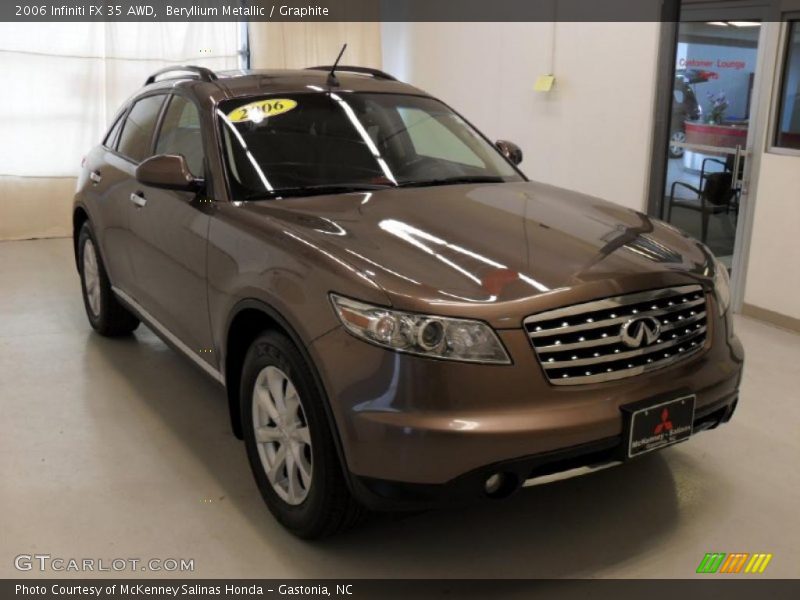 Beryllium Metallic / Graphite 2006 Infiniti FX 35 AWD