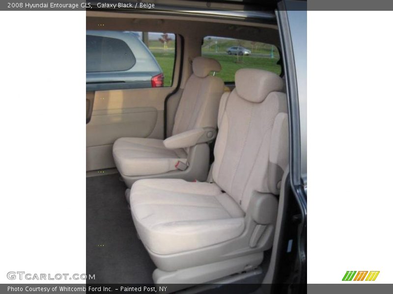 Galaxy Black / Beige 2008 Hyundai Entourage GLS