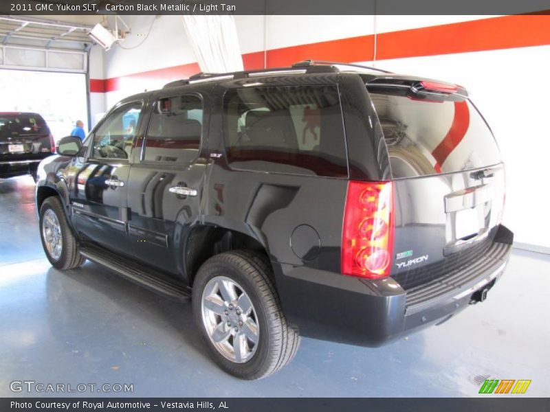 Carbon Black Metallic / Light Tan 2011 GMC Yukon SLT