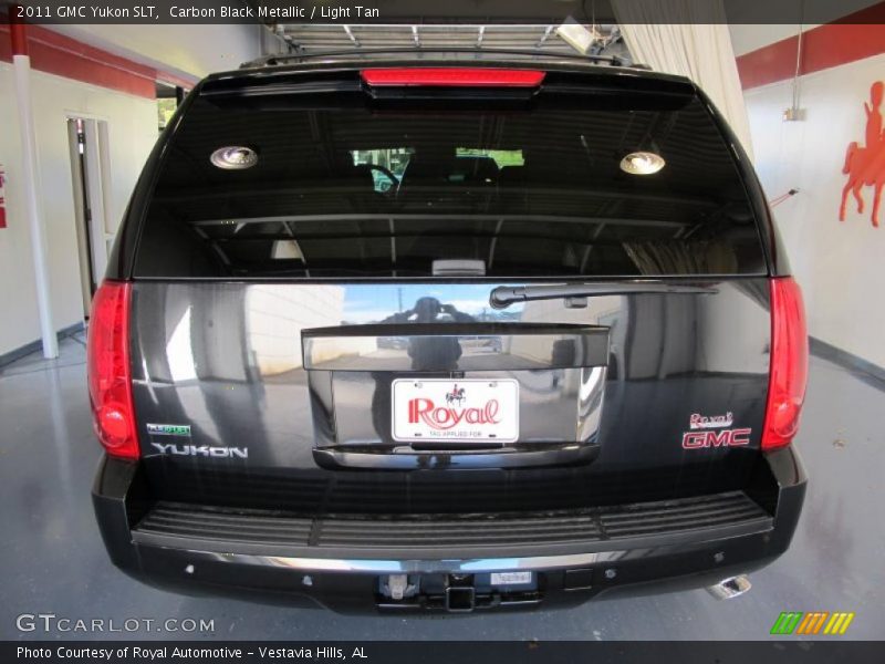 Carbon Black Metallic / Light Tan 2011 GMC Yukon SLT