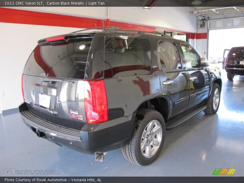 Carbon Black Metallic / Light Tan 2011 GMC Yukon SLT