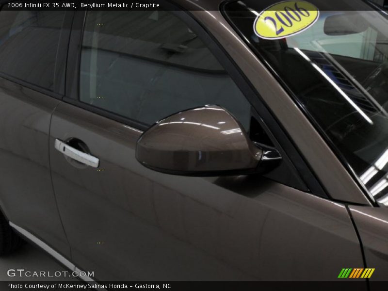 Beryllium Metallic / Graphite 2006 Infiniti FX 35 AWD