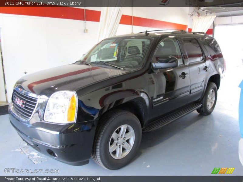 Onyx Black / Ebony 2011 GMC Yukon SLT