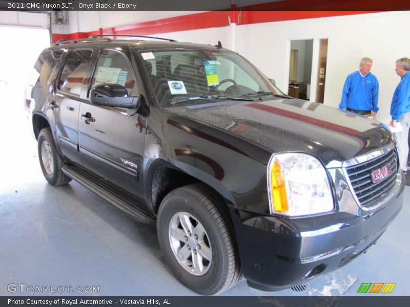 Onyx Black / Ebony 2011 GMC Yukon SLT