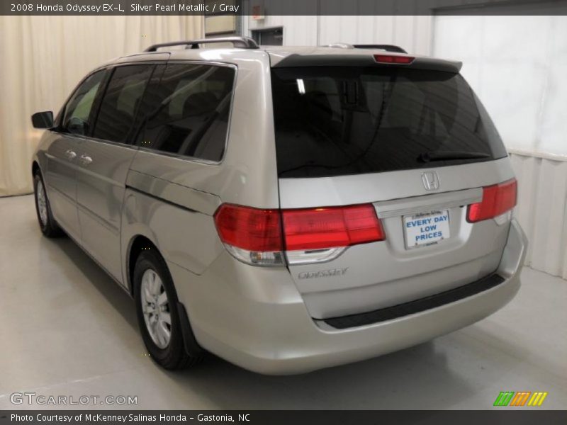 Silver Pearl Metallic / Gray 2008 Honda Odyssey EX-L