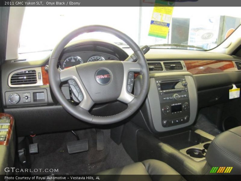 Onyx Black / Ebony 2011 GMC Yukon SLT