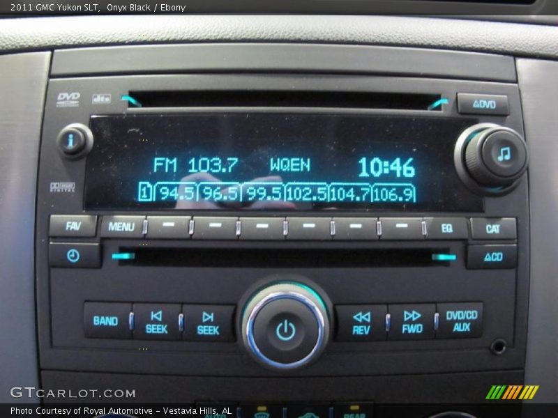Onyx Black / Ebony 2011 GMC Yukon SLT