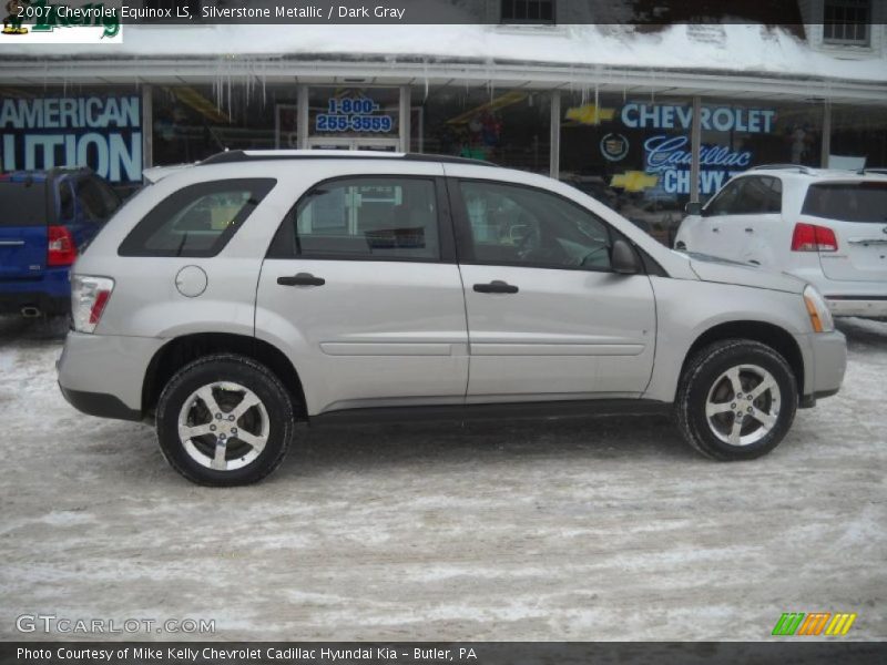 Silverstone Metallic / Dark Gray 2007 Chevrolet Equinox LS