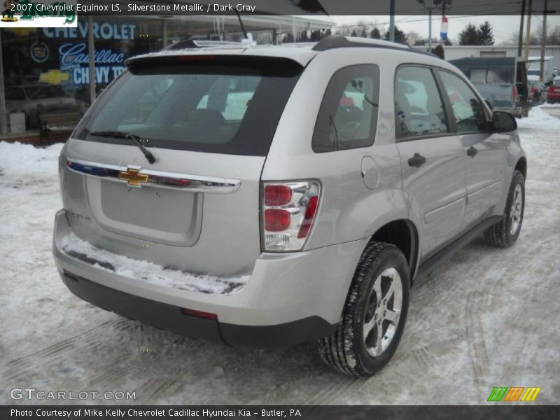 Silverstone Metallic / Dark Gray 2007 Chevrolet Equinox LS