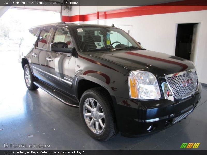 Onyx Black / Ebony 2011 GMC Yukon XL Denali