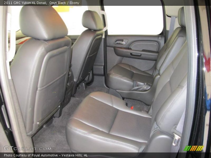  2011 Yukon XL Denali Ebony Interior