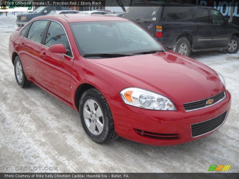Precision Red / Ebony Black 2008 Chevrolet Impala LT