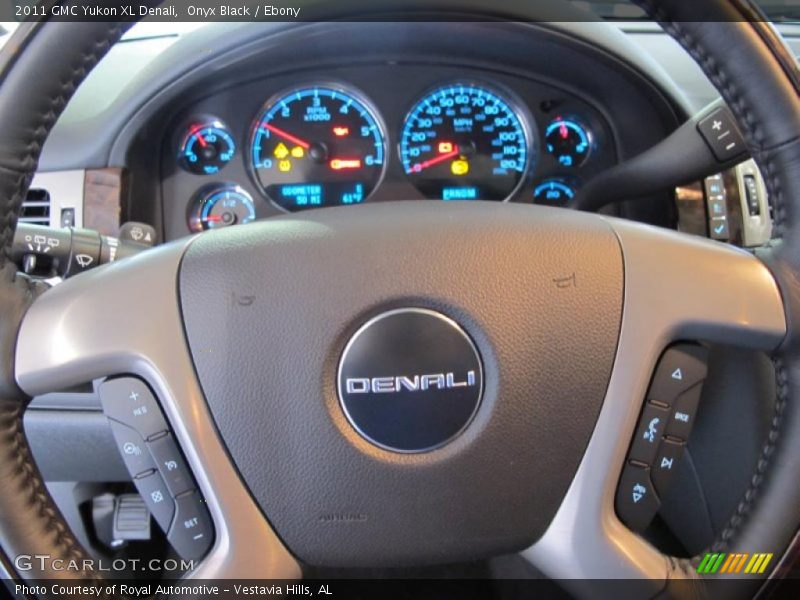 Onyx Black / Ebony 2011 GMC Yukon XL Denali