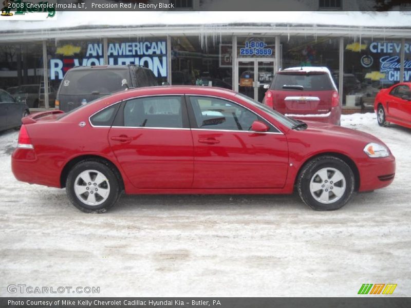 Precision Red / Ebony Black 2008 Chevrolet Impala LT