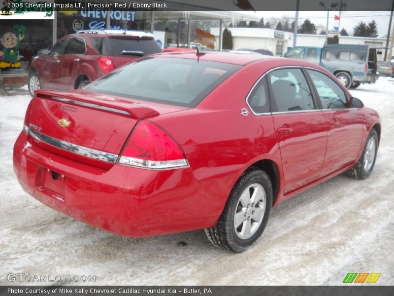 Precision Red / Ebony Black 2008 Chevrolet Impala LT