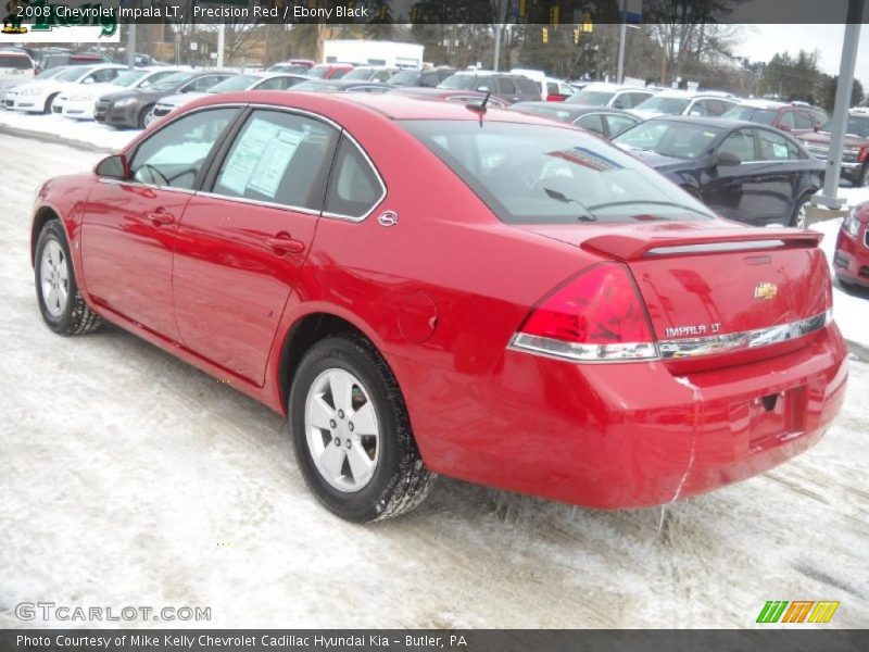 Precision Red / Ebony Black 2008 Chevrolet Impala LT
