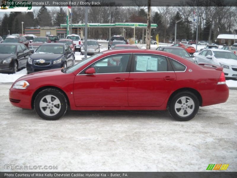 Precision Red / Ebony Black 2008 Chevrolet Impala LT