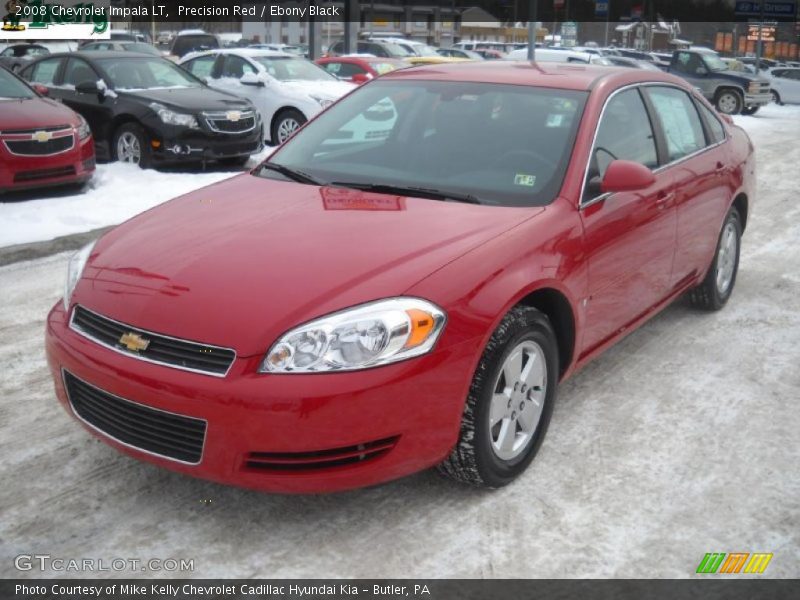 Precision Red / Ebony Black 2008 Chevrolet Impala LT