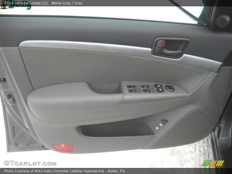 Willow Gray / Gray 2010 Hyundai Sonata GLS