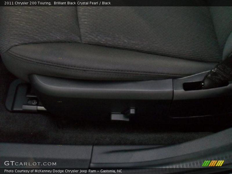 Brilliant Black Crystal Pearl / Black 2011 Chrysler 200 Touring