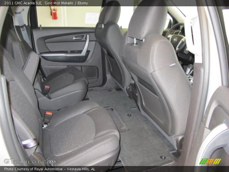 Gold Mist Metallic / Ebony 2011 GMC Acadia SLE