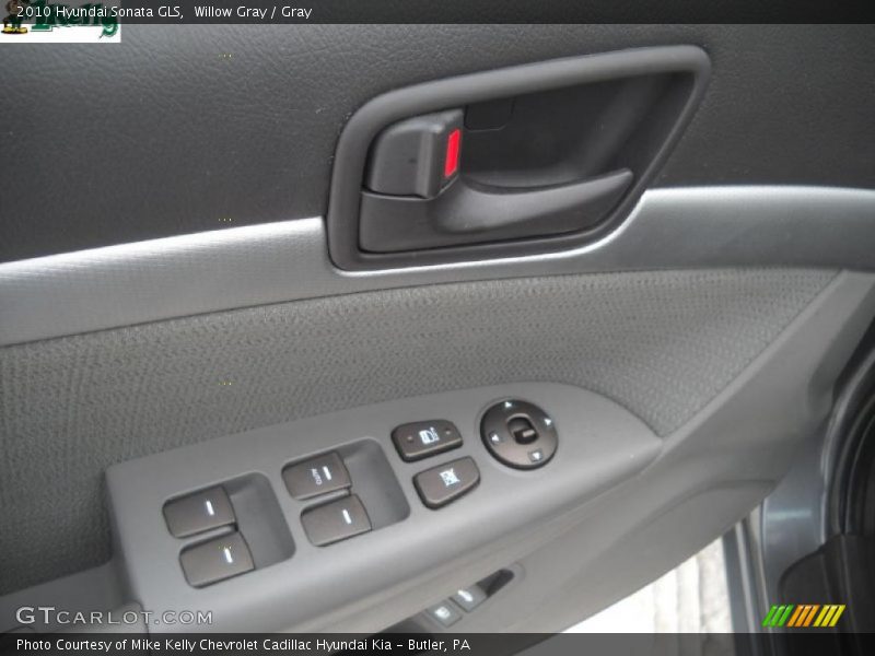Willow Gray / Gray 2010 Hyundai Sonata GLS