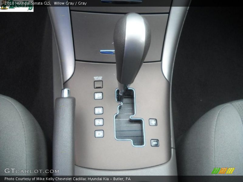 Willow Gray / Gray 2010 Hyundai Sonata GLS