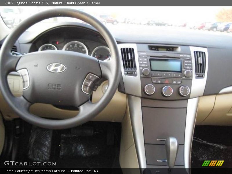 Natural Khaki Green / Camel 2009 Hyundai Sonata GLS