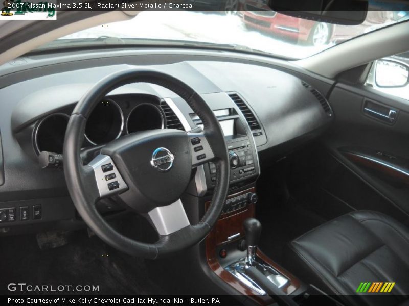 Radiant Silver Metallic / Charcoal 2007 Nissan Maxima 3.5 SL