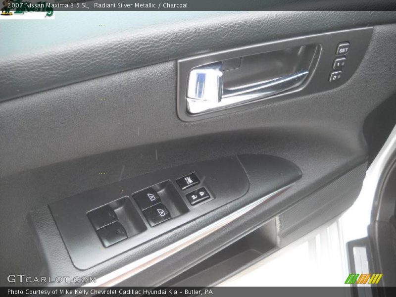 Radiant Silver Metallic / Charcoal 2007 Nissan Maxima 3.5 SL