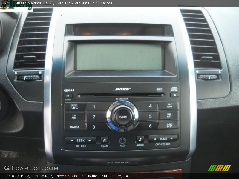 Radiant Silver Metallic / Charcoal 2007 Nissan Maxima 3.5 SL