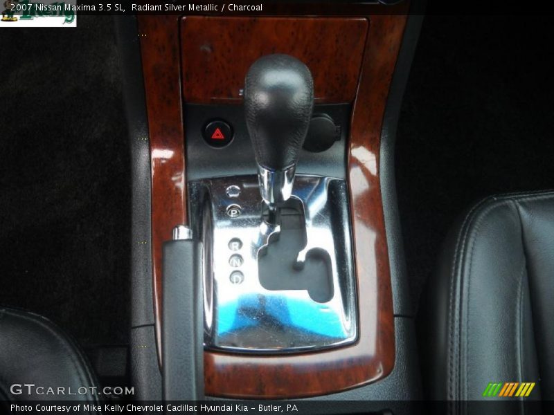 Radiant Silver Metallic / Charcoal 2007 Nissan Maxima 3.5 SL