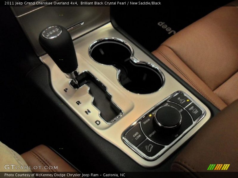  2011 Grand Cherokee Overland 4x4 5 Speed Automatic Shifter