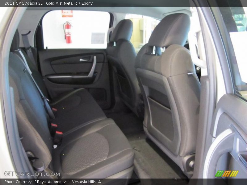 Gold Mist Metallic / Ebony 2011 GMC Acadia SL
