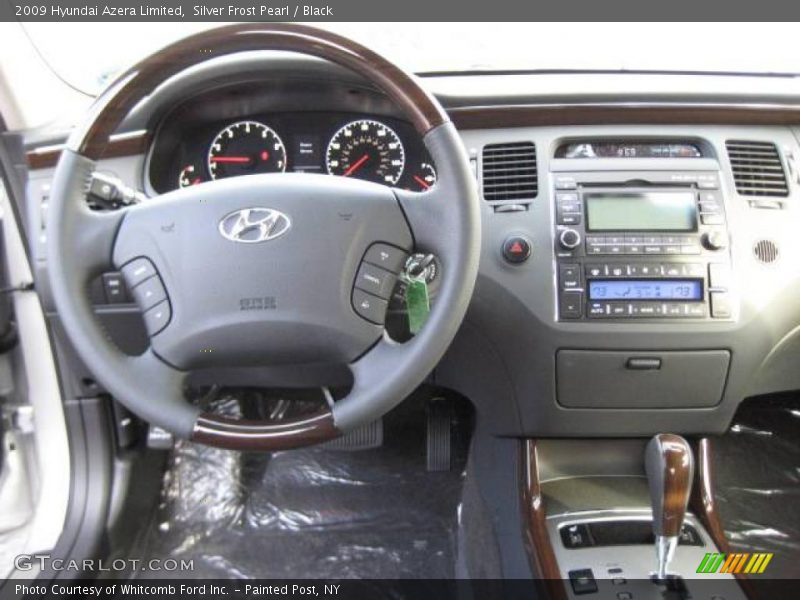 Silver Frost Pearl / Black 2009 Hyundai Azera Limited