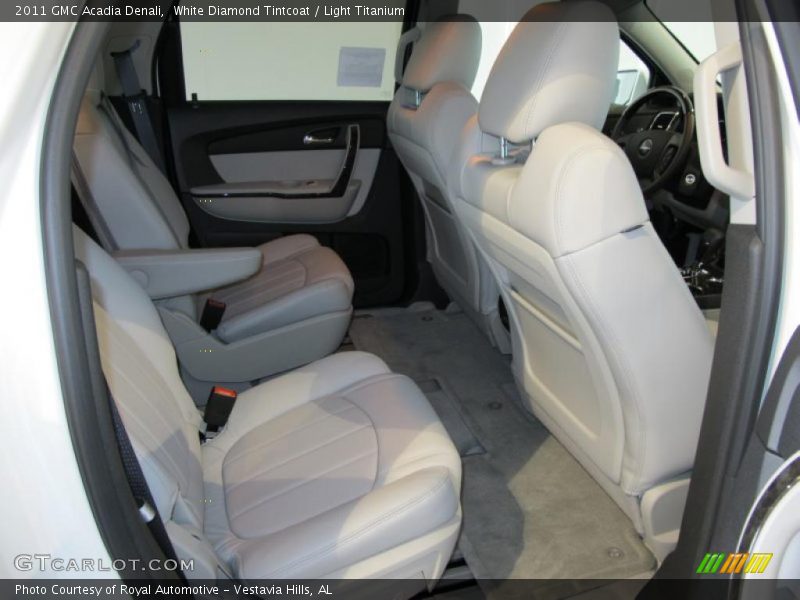 White Diamond Tintcoat / Light Titanium 2011 GMC Acadia Denali