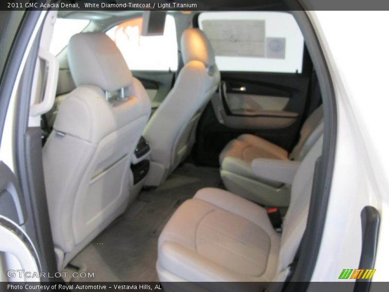 White Diamond Tintcoat / Light Titanium 2011 GMC Acadia Denali