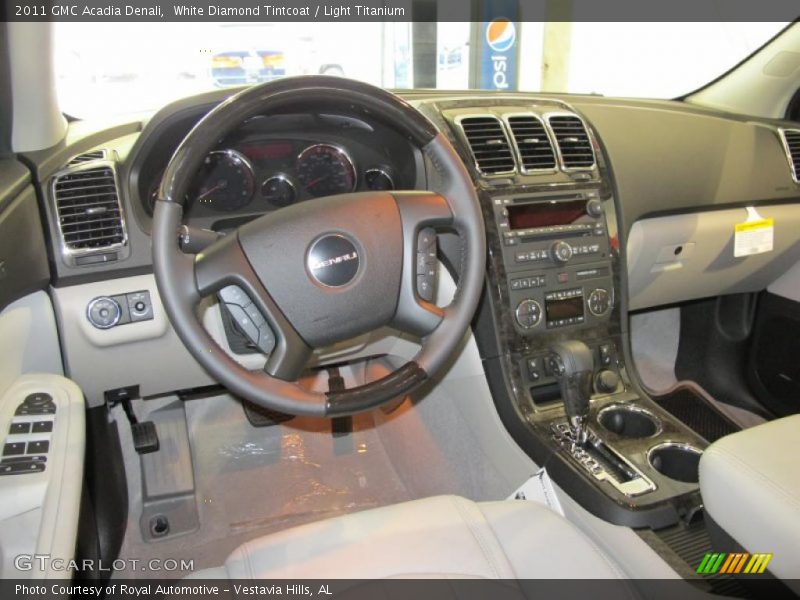 Light Titanium Interior - 2011 Acadia Denali 