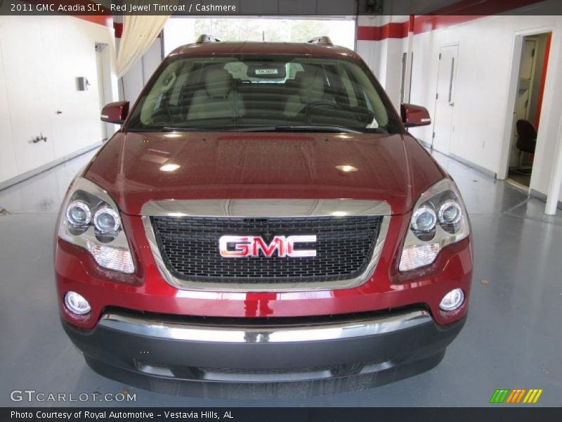 Red Jewel Tintcoat / Cashmere 2011 GMC Acadia SLT