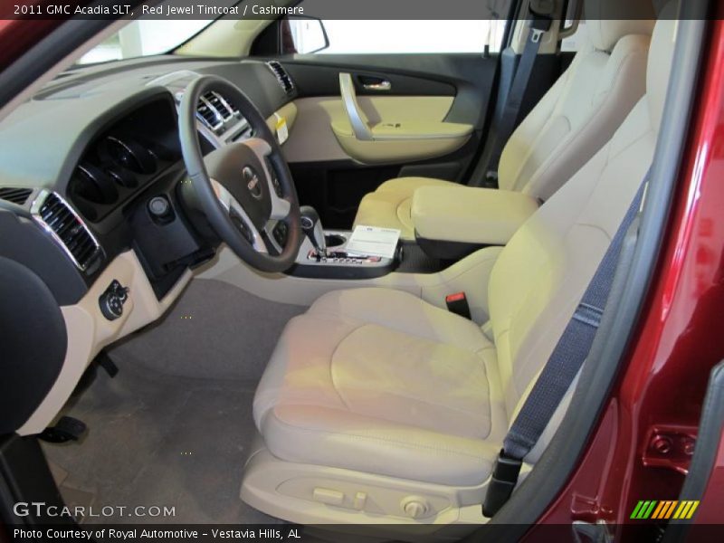 Red Jewel Tintcoat / Cashmere 2011 GMC Acadia SLT