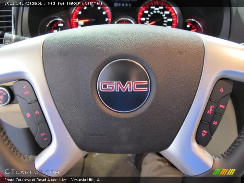 Red Jewel Tintcoat / Cashmere 2011 GMC Acadia SLT