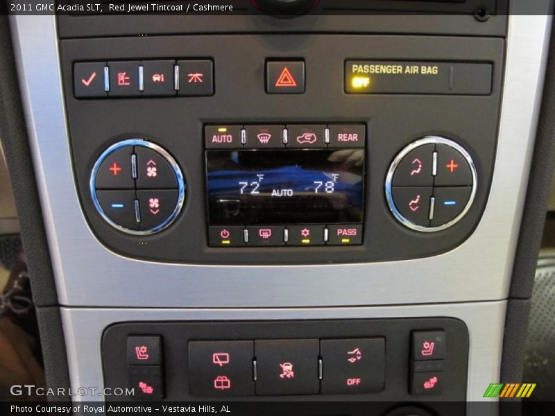 Red Jewel Tintcoat / Cashmere 2011 GMC Acadia SLT